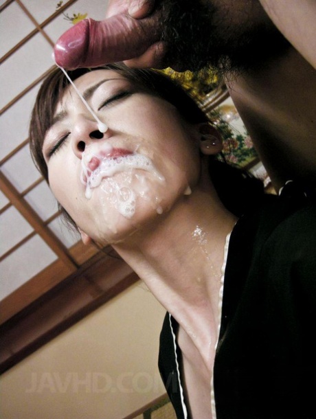 japanese cumshot pretty photo