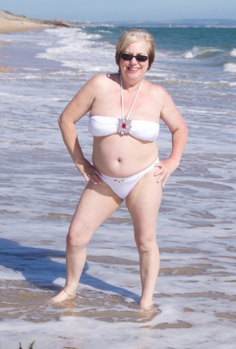 granny beach sexy naked image