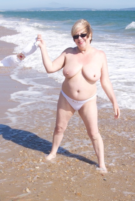 granny beach art naked picture