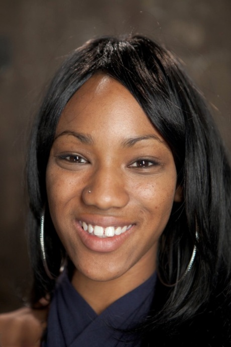 ebony face beautiful photo