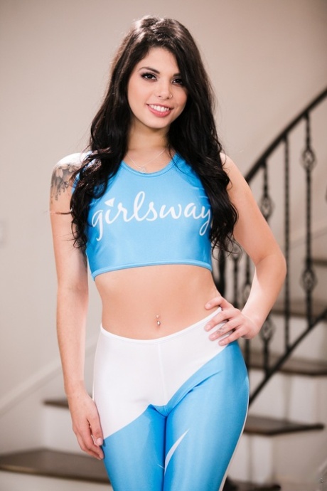 latina yoga pants free sex image