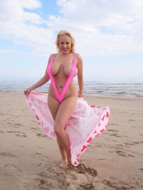 big tits beach art nude photo