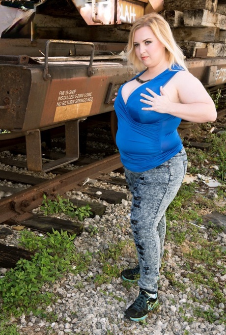 bbw-jeans bovenaan xxx foto