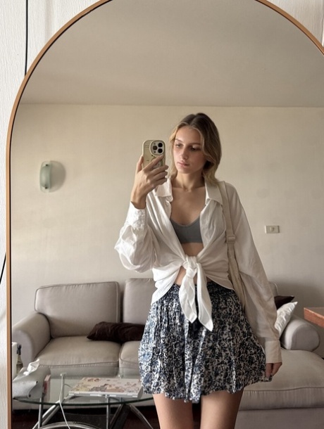 blonde skirt beautiful photos