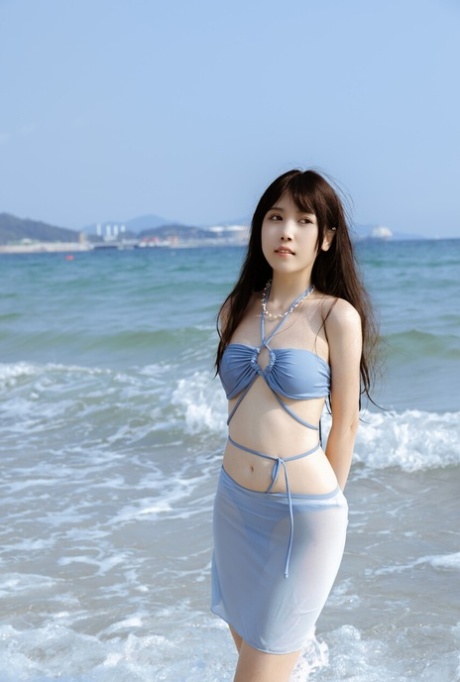 asiatisk udendørs sexet perfekt fotos