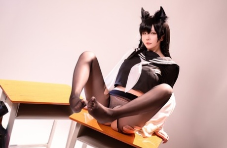 lingerie da cosplay esclusiva dell'arte fotografie