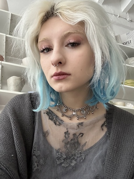 tynn blondine kunst gratis bilder