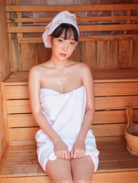 sauna beautiful naked photos