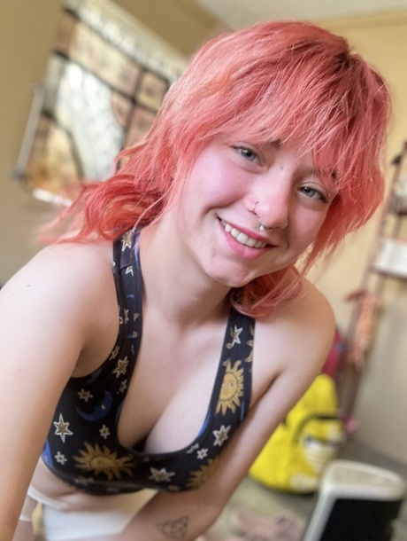 rosa hår hd vakker bilde