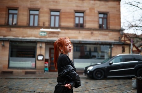 skinny redhead art naked image