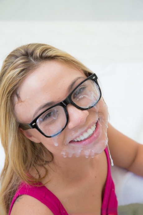 cum on glasses exclusive picture