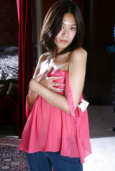 asian undressing beautiful img