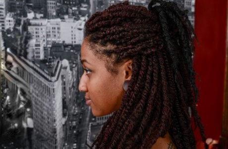 ebony face hot nude photo