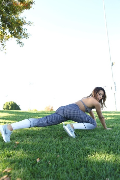 latina yoga pants erotic image
