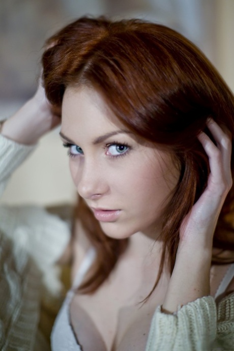 redhead blue eyes free naked archive