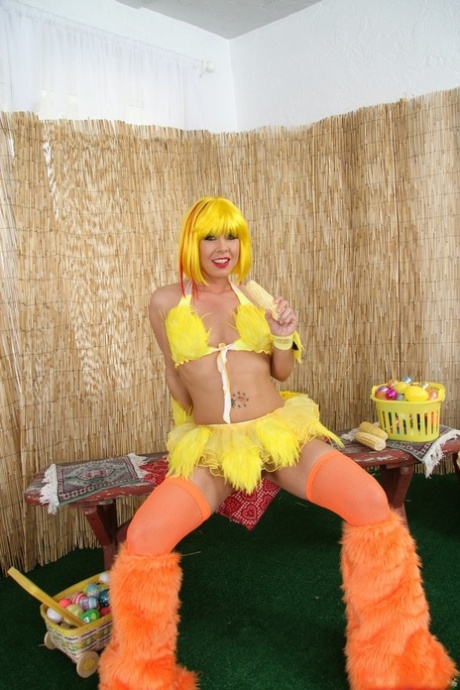 milf cosplay fin perfekt foto