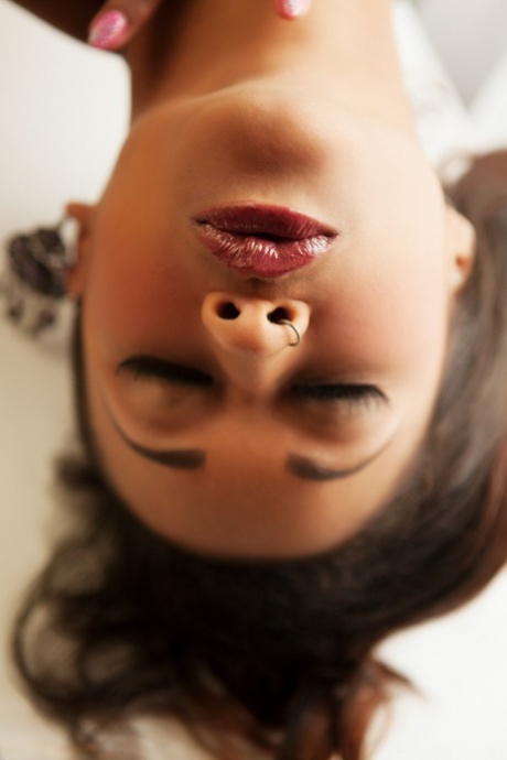 ebony face porn img
