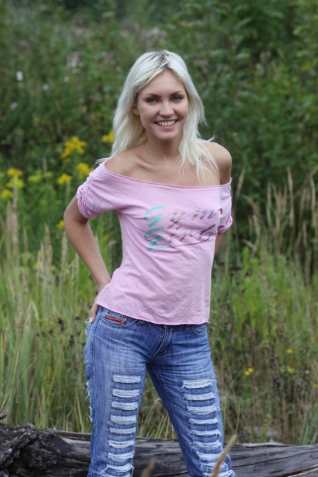 tonårsjeans het sexig bild