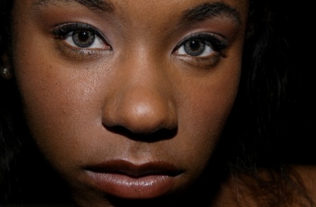 ebony face beautiful picture