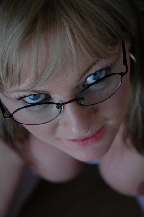 short hair glasses beautiful naked gallery