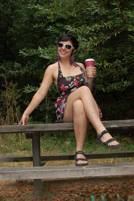 crossed legs hot photo