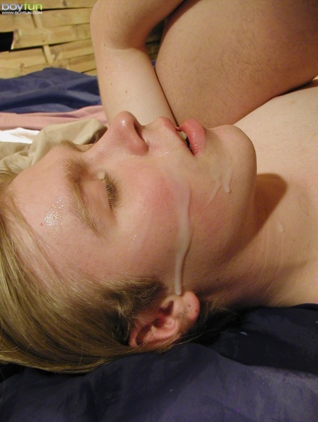 gay cum eating free image