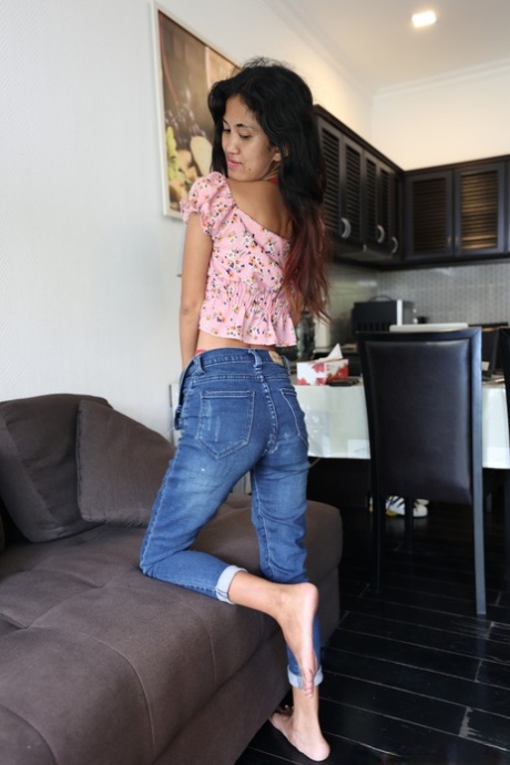 asiatiska jeans vuxen hd bild