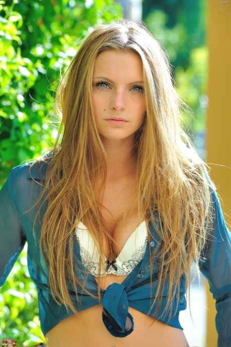 redhead blue eyes adult photo