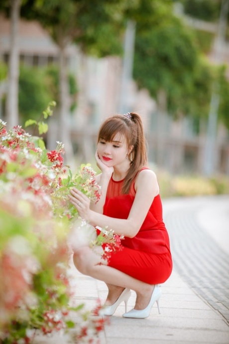 asian skirt art porn image