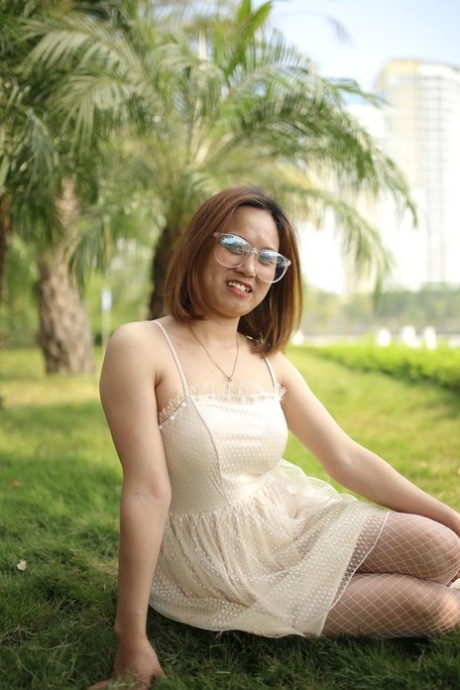 asiatiske briller hete pene arkiv
