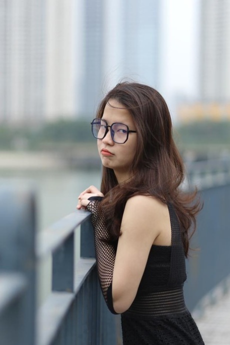 asian glasses beautiful naked gallery