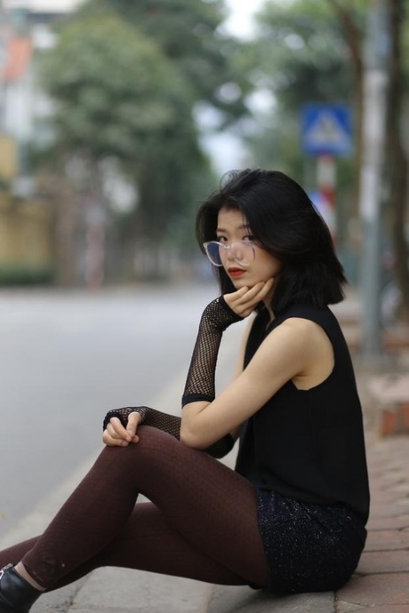 lunettes asiatiques joli sexe galerie