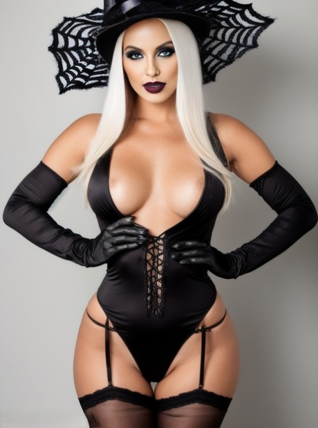 halloween perfekt naken foto