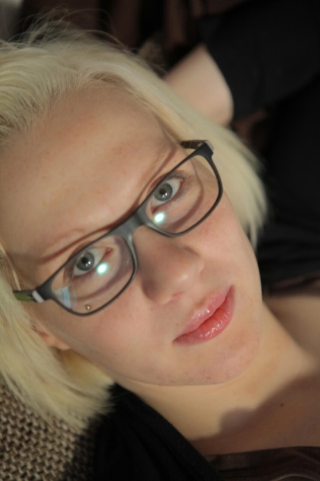 blonde glasses hot sex galleries