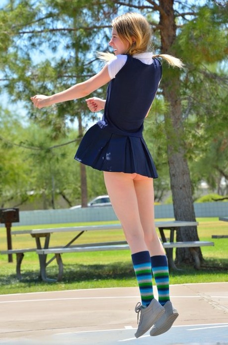 schoolgirl upskirt nude img